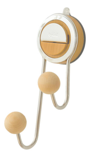 Gancho Con Ventosa Para Colgar En El Baño, Gancho Madera
