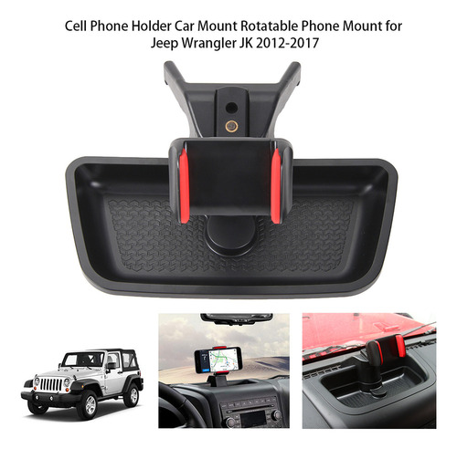 Soporte Celular Coche Jeep Wrangler Jk 2012-2017