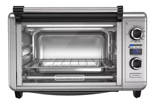 Horno de mesa eléctrico Black+Decker TO1342 10L negro 120V