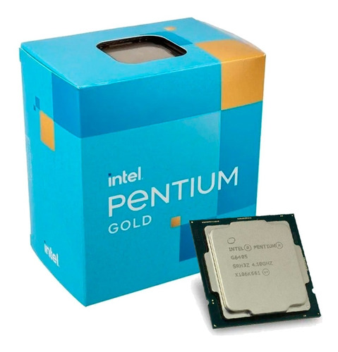 Micro Procesador Intel Pentium Gold G6405 4.10ghz 1200 P