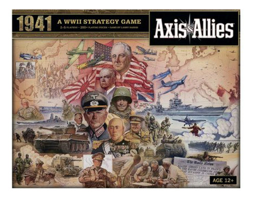 Avalon Hill Axis And Allies 1941 Juego De Mesa.