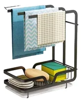 Comprar Soporte Escurridor Organizador Para Esponjas Paños De Cocina