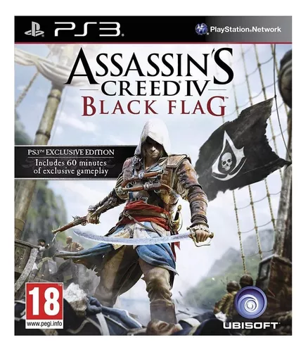 Assassins Creed Iv Black Flag (PS3) – Geração Bit Games