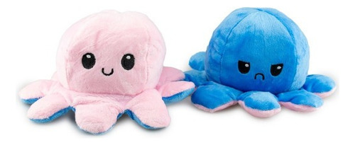 Pulpo Reversible Peluche Contento / Enojado