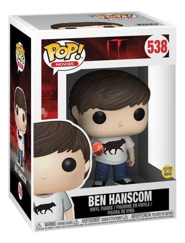 Funko Pop! Ben Hanscom (glows) 538 - It Coleccionables