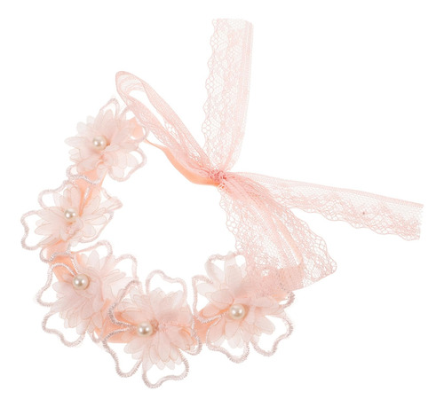 Diadema De Lujo Para Bebé Tocado Decorativo Con Encaje