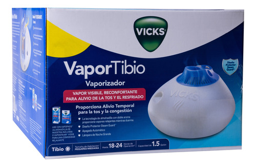 Vaporizador Vick Warm Steam 1.5 Gl