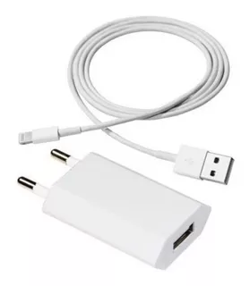 Carregador + Cabo Usb Para iPhone 5 6 7 8 X Xr Xs 11 12 5w