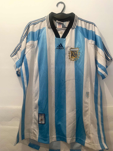 Camiseta Selección Argentina Afa 1998 Talle 4 L De Colección