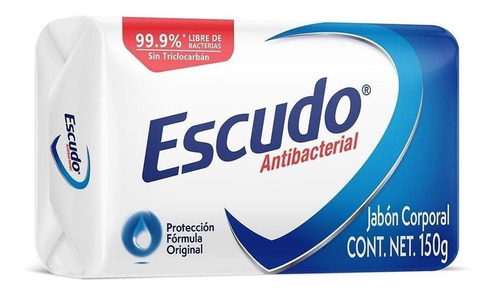 Jabon Corporal Escudo Antibacterial Formula Original 150gr