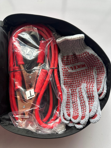 Kit Emergencia Automotriz (cables, Triángulo, Desarmadores)