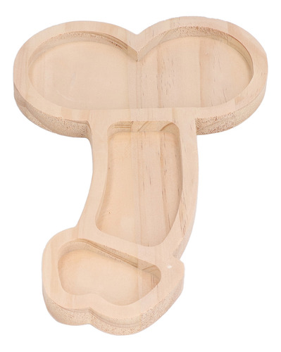 Tabla De Aperitivos Novedosa, 24 Cm, 3 Partes, Sin Bpa