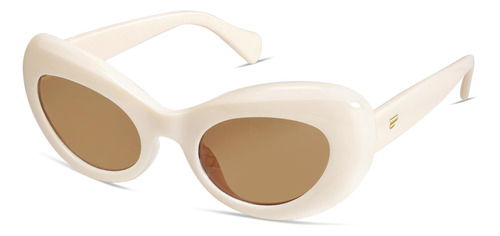 Vanlinker Retro Vintage 70s Cat Eye Gafas De Sol Para Las Mu