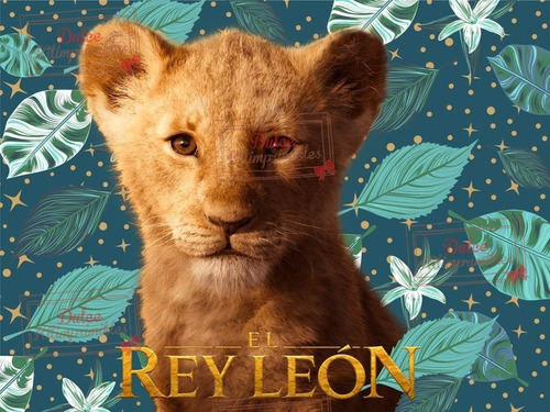 Kit Imprimible El Rey Leon La Pelicula Candy Bar Cumple