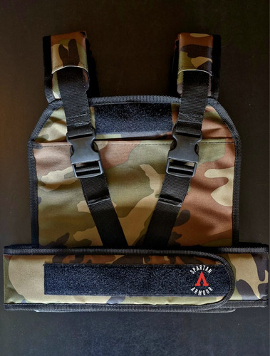 Chaleco De Carga Para Entrenamiento Crossfit, Ocr, Running Camuflado