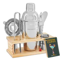 Comprar Kit Completo Para Coctelería Con Soporte Juego De Coctelera