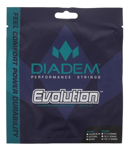Diadem Evolution Cuerda Para Raqueta Tenis