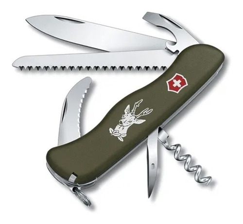 Cortaplumas Victorinox Hunter 0.8873.4 Verde 12 Usos