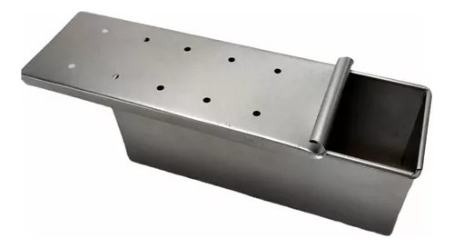Imagen 1 de 1 de Molde Pan De Miga Con Tapa Aluminizado Nº2 30x9x10cm