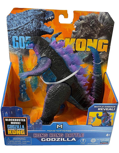 Monsterverse Godzilla Vs. Kong 6 Pulgadas - Batalla De Hong