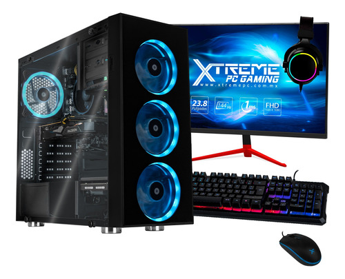 Xtreme Pc Amd Radeon Rx 6500 Xt Ryzen 5 16gb Monitor 144hz