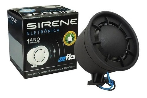 Sirene Alarme Automotivo Fks 12v Especifica 