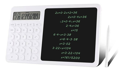 Calculadora De Escritorio Con Pantalla De Escritura Lcd