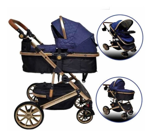 Coche Cuna Moises De Bebe Modelo Tipo Europeo Cobertor Nuevo