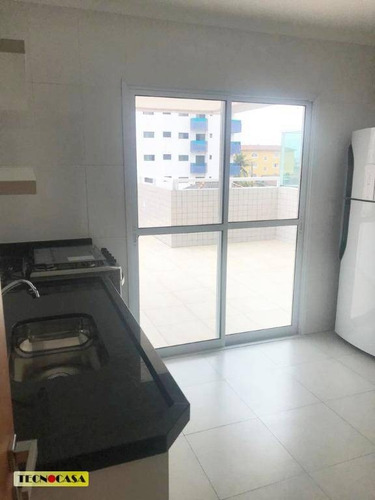 Imagem 26 de 30 de Excelente Apartamento Com 02 Dormitórios Para Venda Com 100,58m² No Bairro Cidade Ocian Em Praia Grande/sp. - Ap6495