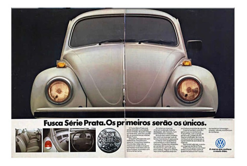 Imagem 4 de 4 de Vw-fusca Sedan Série Prata