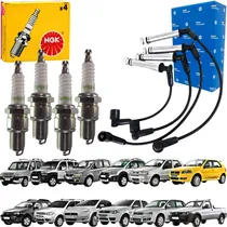 Comprar Jogo Vela Cabo Delphi Ngk Spin Cobalt Meriva Montana 1.8 8v