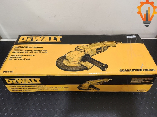 Esmeril 7 Pulgadas Dewalt Dw840 Nuevo.