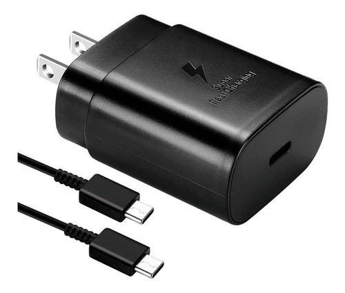 Cargador  Samsung 45w Super Fast Charger + Cable Tipo C A C