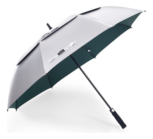 Doubwell Uv Protection Golf Golf Umbrella 62/68 Pulgadas Gra