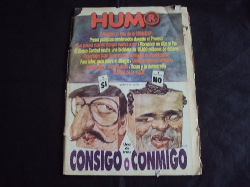 Revista Humor # 139 - Tapa Caputo Y Herminio Iglesias