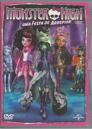 Dvd Monster High, Uma Festa De Arrepiar