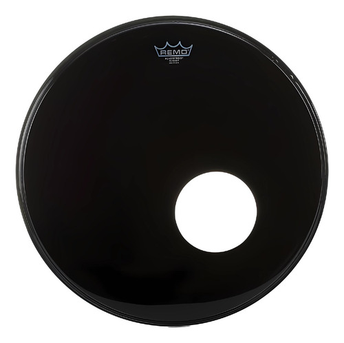 Parche Bombo Powerstroke 3 Ebony 20  Remo Usa P31020esdm