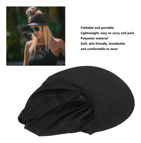 Sombrero Sol Mujer Uv Protección Gorra Deportiva De Playa