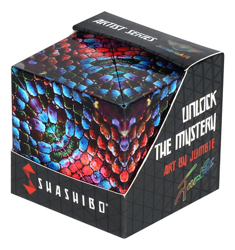Cubo Mágico Shashibo Chameleon, Hasta 70 Formas, Magnético