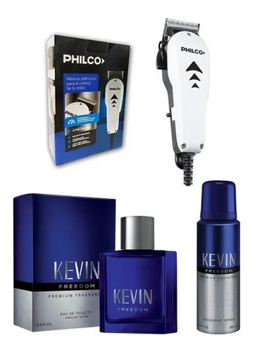 Kit Perfume Kevin Deo 250ml Freedom Regalo Papa Maquina Env o