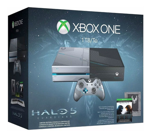 Consola Xbox One 1tb Resolución 4k Edición Halo 5 Guardians