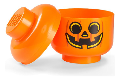 Caja Decorativa De Lego 4032 Color Pumpkin 24cm De Largo X 24cm De Ancho X 27cm De Alto X Unidad