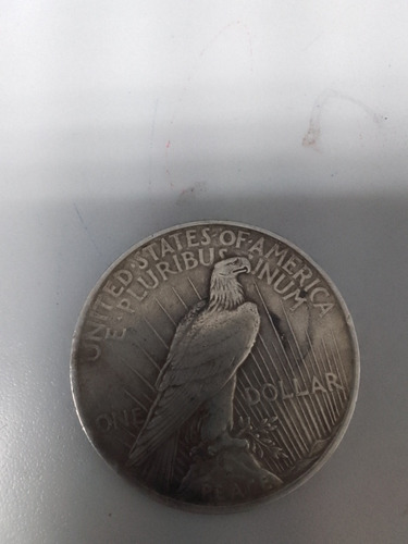 Moneda De Plata De 1 Dólar Año 1922