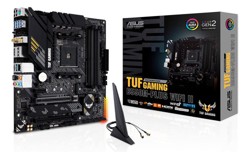 Placa-mãe Asus Tuf Gaming B550m-plus Wifi Ii, Microatx