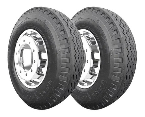 Paquete 2 Llantas 7.50-17 Goodyear Tragaleguas Ii 10pr Msi