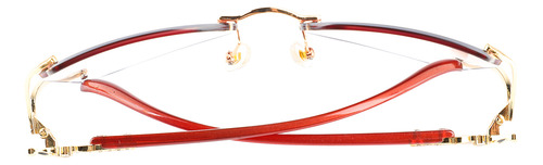 Lentes De Sol Retro De Accesorios Moda Sin Marco Para Mujer