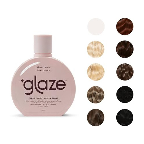 Sheer Glow Transparent Clear Conditioning Super Gloss 6...