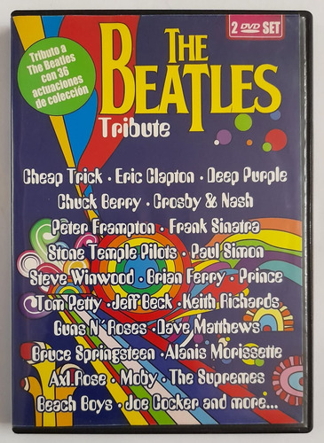 Dvd The Beatles Tribute 2 Dvds Eric Clapton Deep Purple Paul
