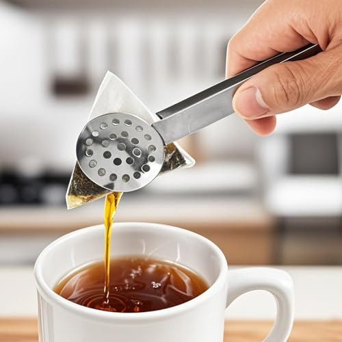8 Piezas De 6 Pulgadas Pinzas Para Bolsitas De Té, Pinzas De
