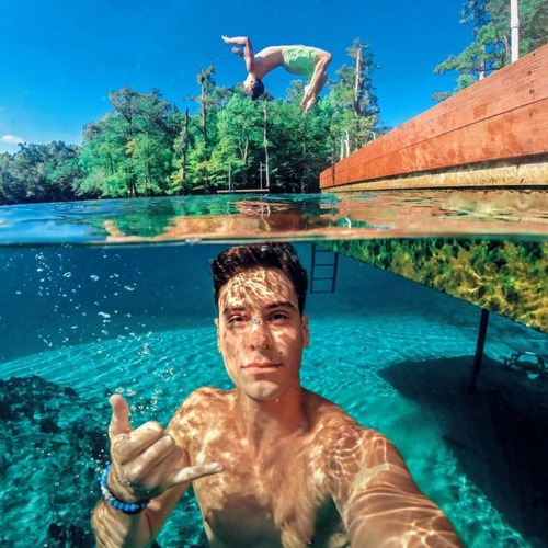 Imagen 6 de 10 de Domo Para Camara Deportiva Con Gatillo Vstarcam Para Gopro